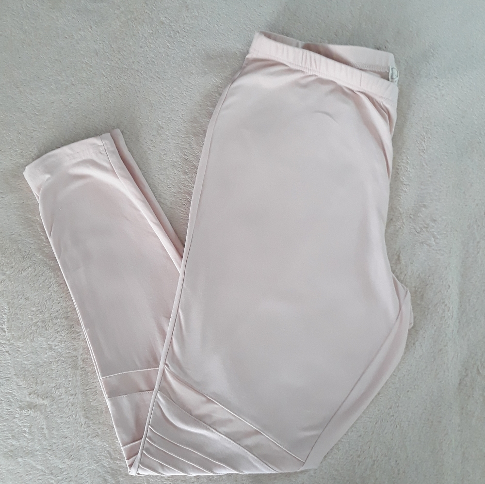 No Comment Blush Pink Leggings